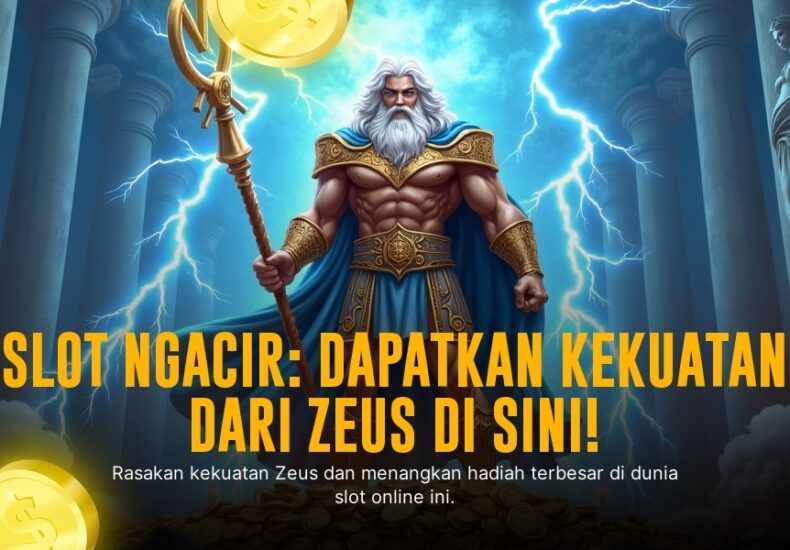 Slot Zeus Deluxe dari Pragmatic Play: Petualangan Mitologi dengan Jackpot Gede